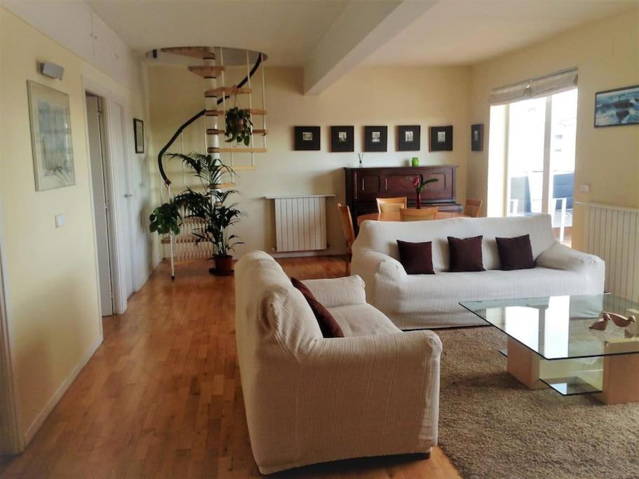 Atico Centro Logrono Vistas Y Garaje公寓 外观 照片